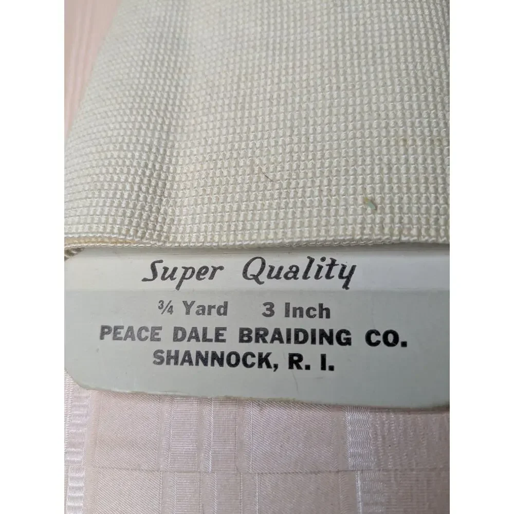 Antique 1910s Paris Corset Web Peace Dale Braiding Co. Shannock R.I. 24